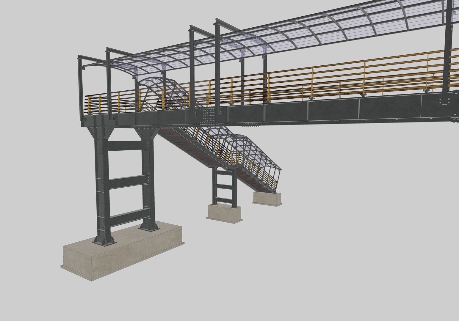3D model Steel Pedestrian Bridge-Three Columns-Pipe Rail-Straight Type-8 https://p.turbosquid.com/ts-thumb/Bl/8fb9ye/xC/20/jpg/1650392269/1920x1080/fit_q87/97ecf3e0854f673c1148aaac524f638c685914e0/20.jpg