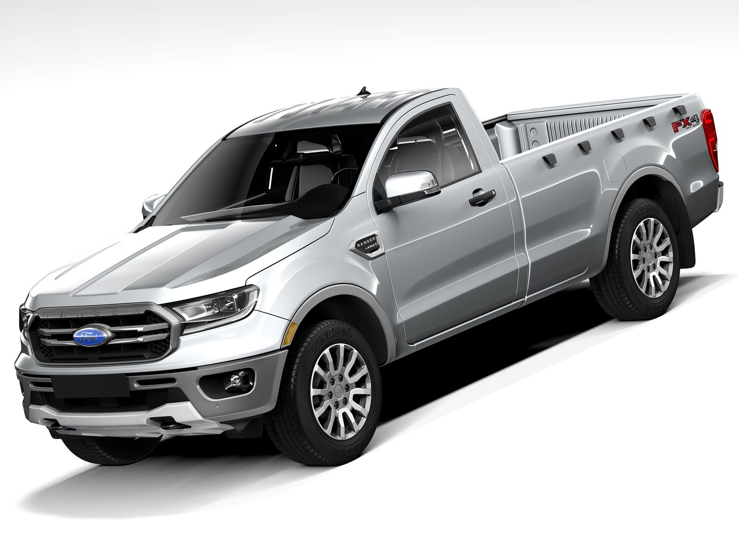 Ford Ranger Single Cab 2019 3D - TurboSquid 2224224