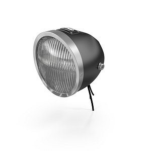 Motorcycle Vintage Head Light With Speedometer