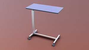 3D medical table overbed model