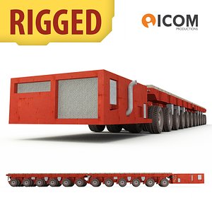Self-propelled modular transporter (SPMT)