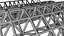 Truss Wavy Structure Architecture 04 model