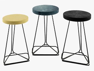 delta counter stools 3D model