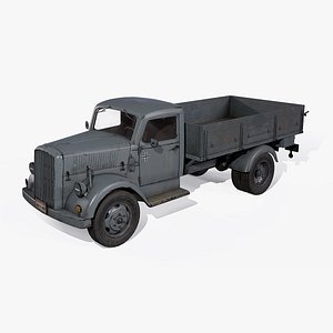 3D benz war 2 truck model
