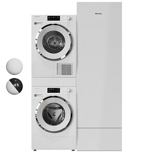 Washing machine dryer and drying cabinet Miele 01