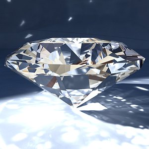 3d gemstone diamonds