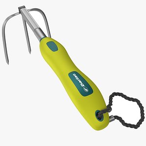 3D Garden Tool Hand Fork model
