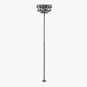 3D LED Lighting Pole GGD-041 model