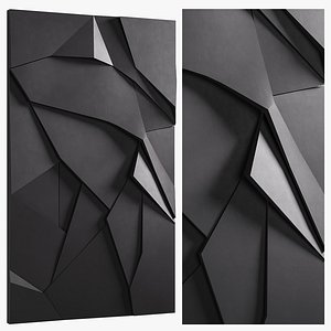 3D model Ebony Wall Hanging