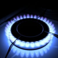 Gas Hob and Flame