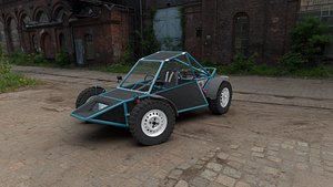 3d buggy cars model