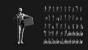 3D Delivery Girl