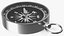 3D Compass in Steel Case