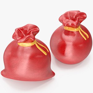 christmas bag figurines 3D