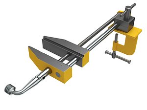 industry vise tool 3D model