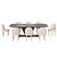 Table Walley and chair Fandango by Rugiano