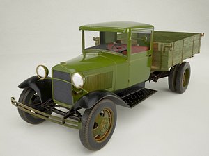 3dsmax legendary truck gaz-aa