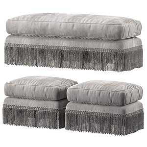 baker furniture yves ottoman