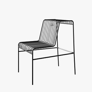 Multifunctional Sello chair by LAS Mobili with hanger