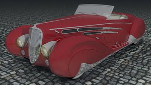 delahaye 165 3d 3ds