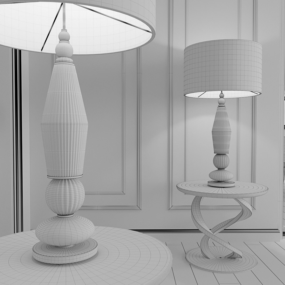 3d Model Table Lamp Turbosquid 1585657