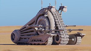 3D Star Wars NR-N99 Persuader Tank Droid model