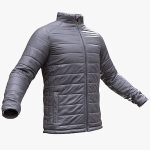 Man and Woman in Puffer 61 3D model