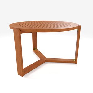 Minimalist Wooden Coffee Table