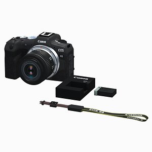 canon EOS R8 camera 3D model