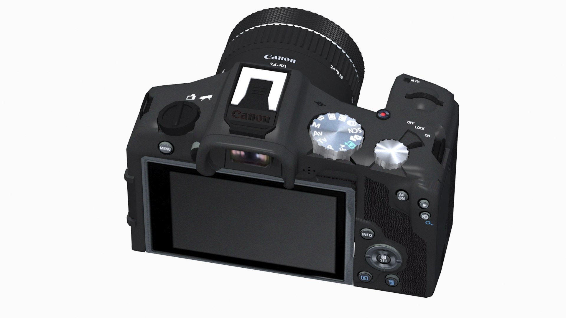 Canon EOS R8 Camera 3D Model - TurboSquid 2041122