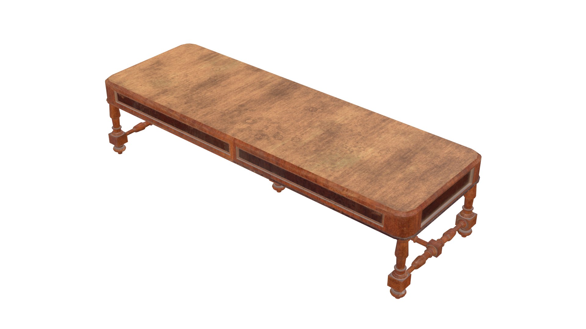 Vintage Table With Ornate Legs 3D Model 3D Model - TurboSquid 2301670