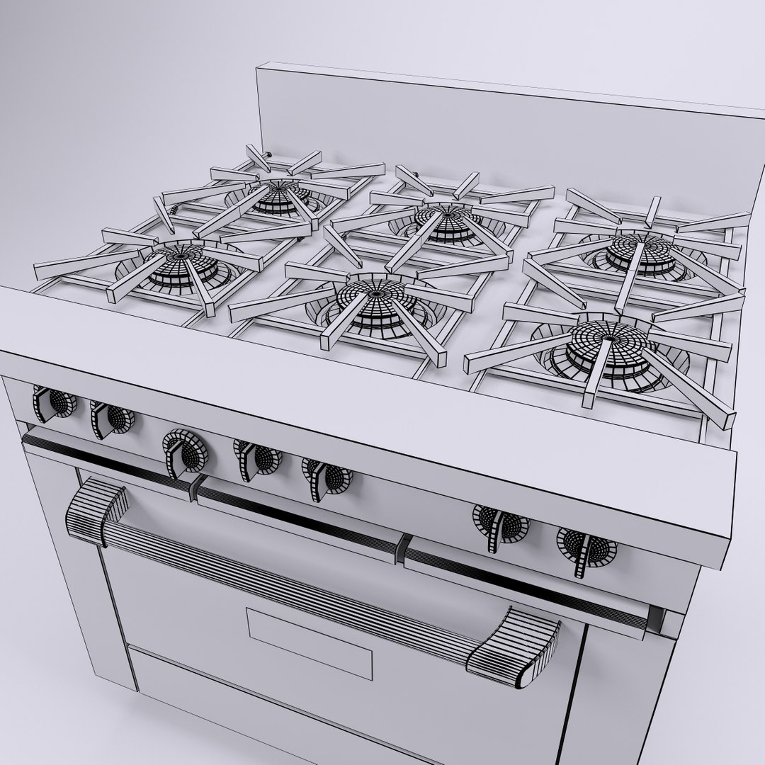 Garland Gas Range Fbx