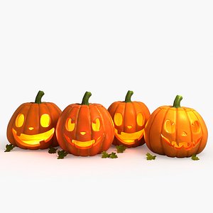 Halloween Pumpkin Group