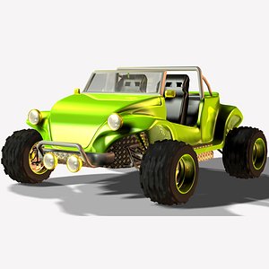 sand buggy 3d model
