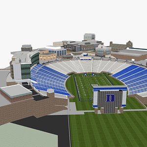 3D model wallace wade stadium