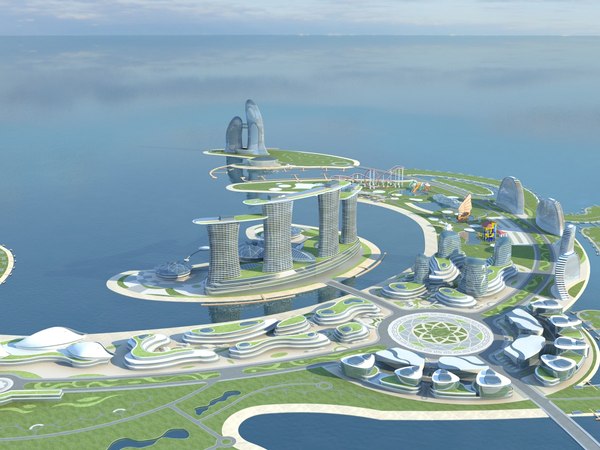 Future City 3D Models for Download | TurboSquid