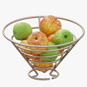 Spectrum Diversified Euro Fruit Bowl set 03 3D model
