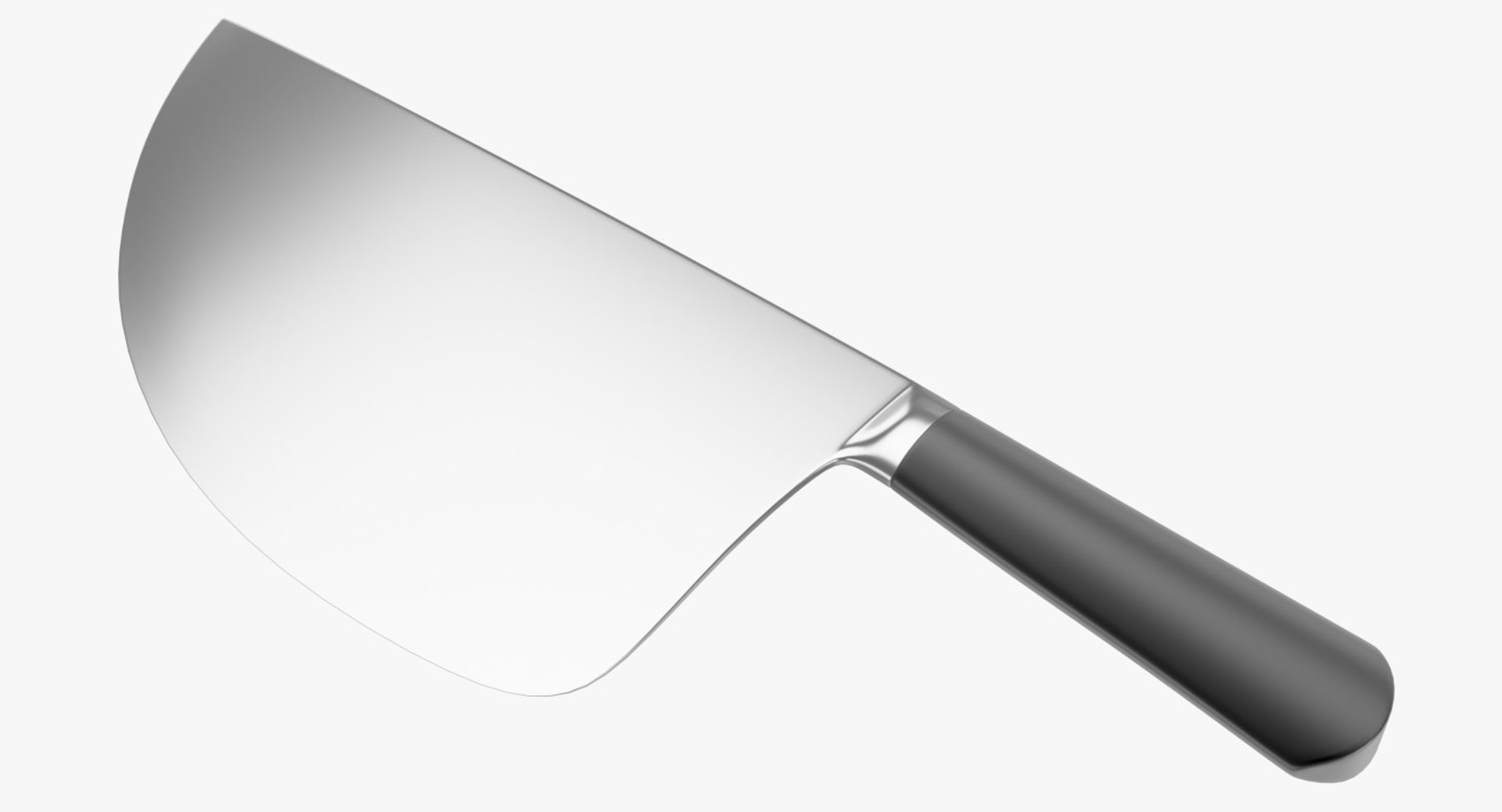 3d Model Cleaver Meat Kitchen