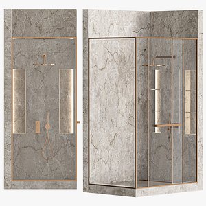 Shower cabin 05 3D model