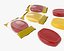 Emballage plastique bonbon vierge maquette 02