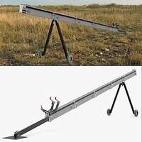 UAV Launch Catapult Rail