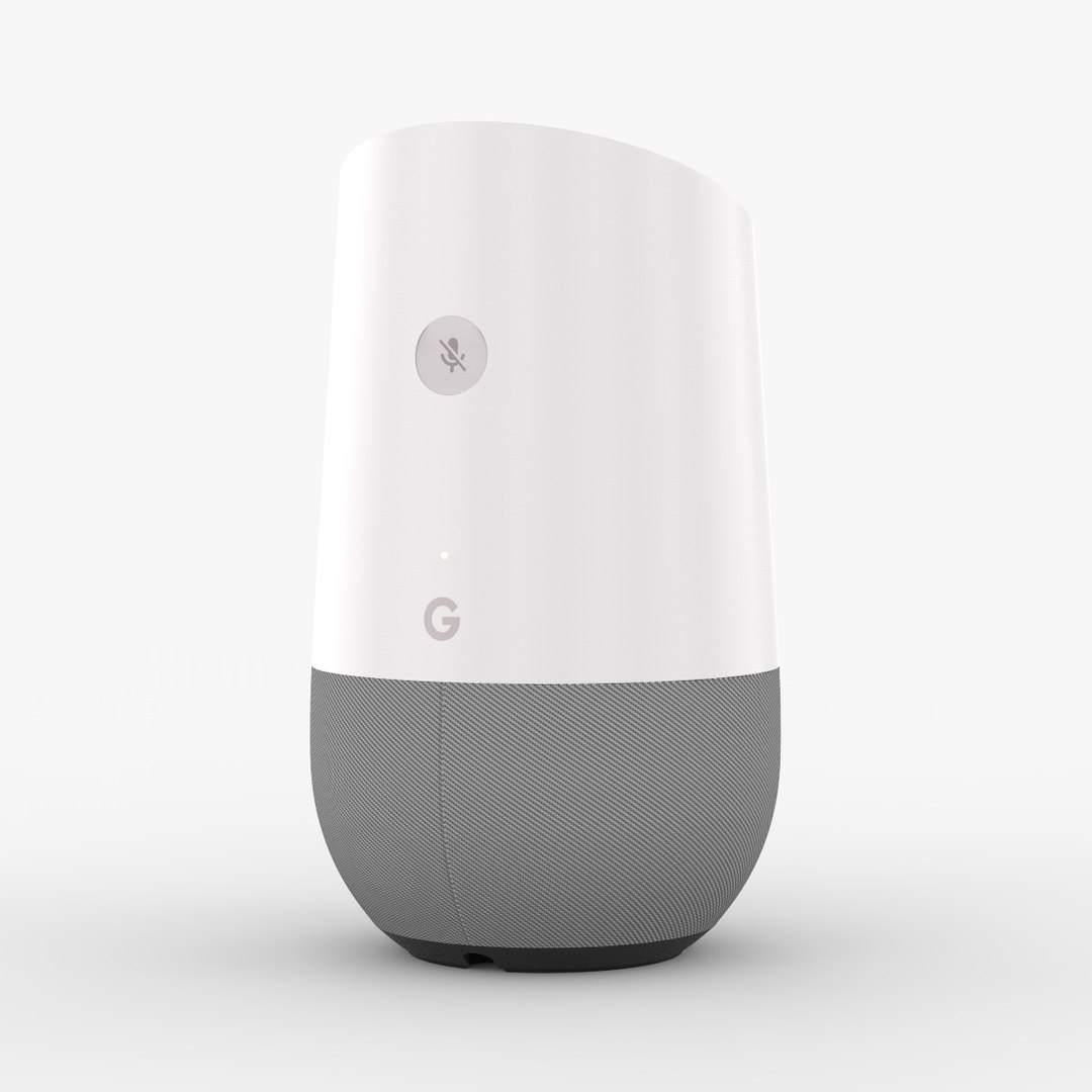 Google Home Speaker 3D Model - TurboSquid 1237042