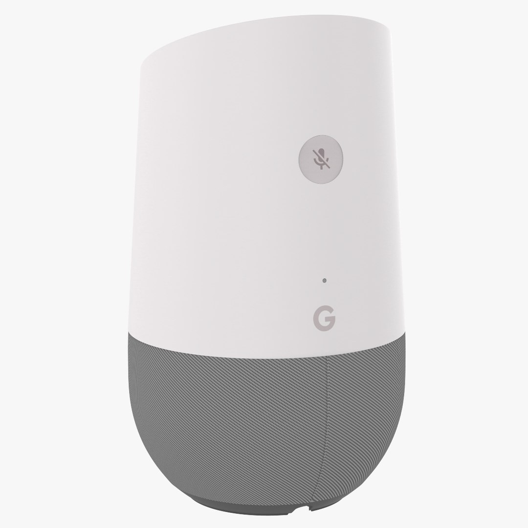 Google Home Speaker 3D Model - TurboSquid 1237042