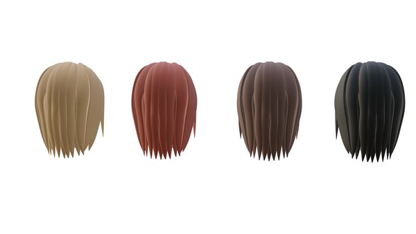 Cabelo Feminino - 013 Modelo 3D - TurboSquid 1772725