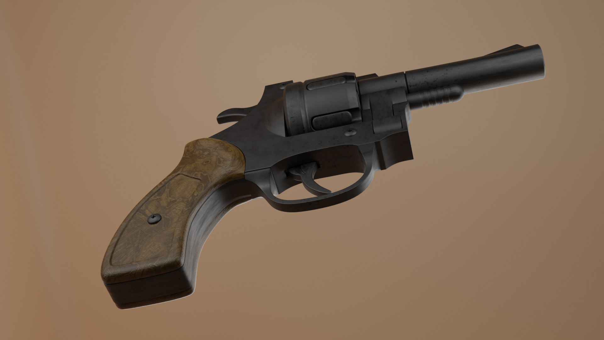 Old Antique Revolver 3D Model - TurboSquid 1977959