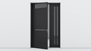 Aluminium door 259 3D model