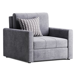 3D Armchair Leo