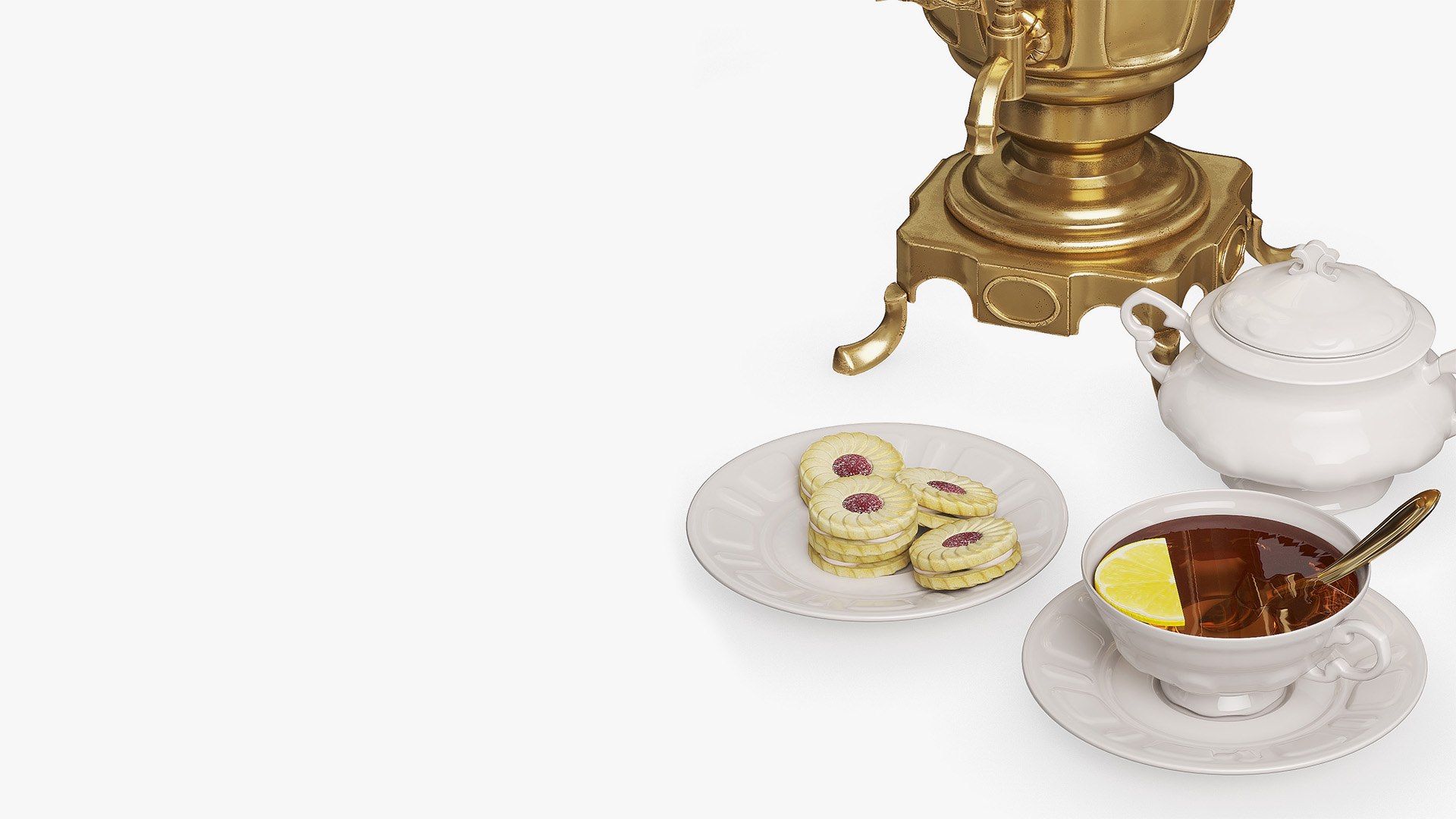 Tea set with samovar 3D https://p.turbosquid.com/ts-thumb/Bm/ylhYto/Kg/ts_004/jpg/1746445630/1920x1080/fit_q87/c8246ef68c79f3aa391630b1a3daa6d9e3983519/ts_004.jpg
