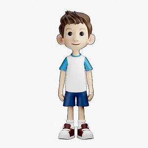 Boy with Texture