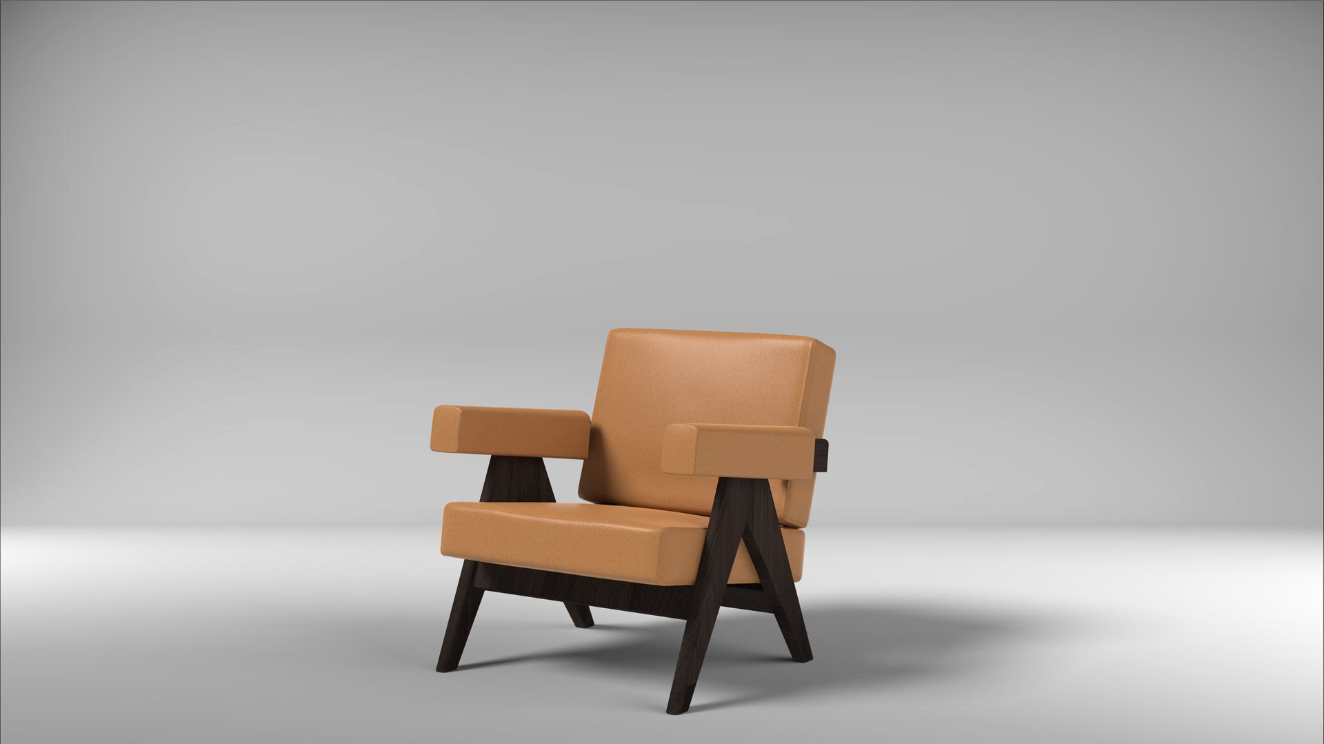 3D Jeanneret Armchair Model - TurboSquid 1407338